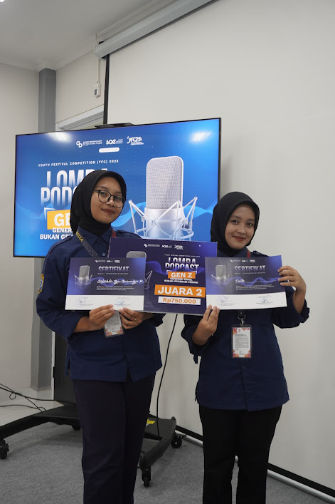 Juara 2 Lomba Podcast Youth Festival Competition (YFC) 2025