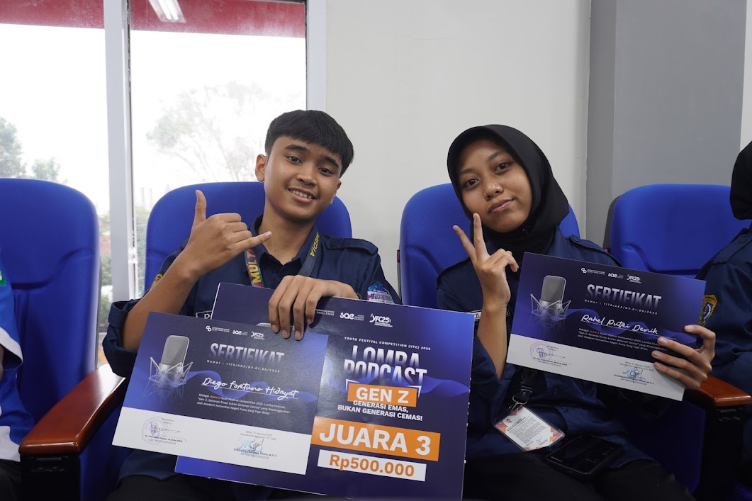 Juara 3 Lomba Podcast Youth Festival Competition (YFC) 2025