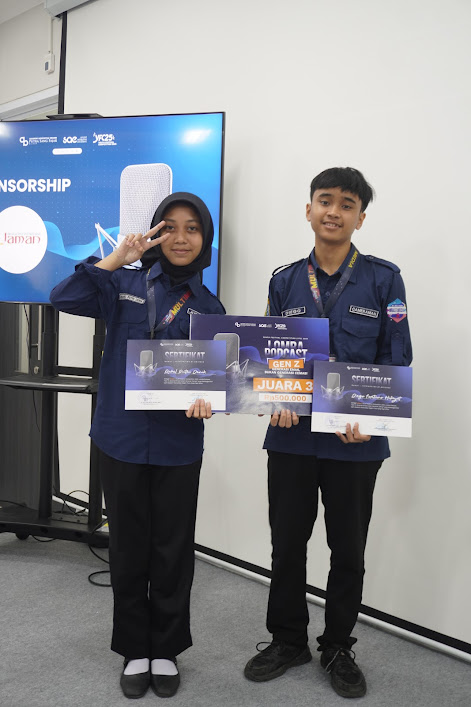 Juara 3 Lomba Podcast Youth Festival Competition (YFC) 2025
